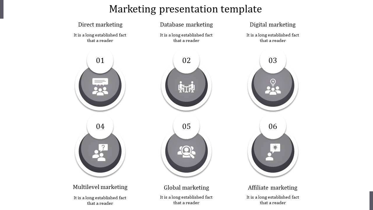 marketing presentation template-6-gray